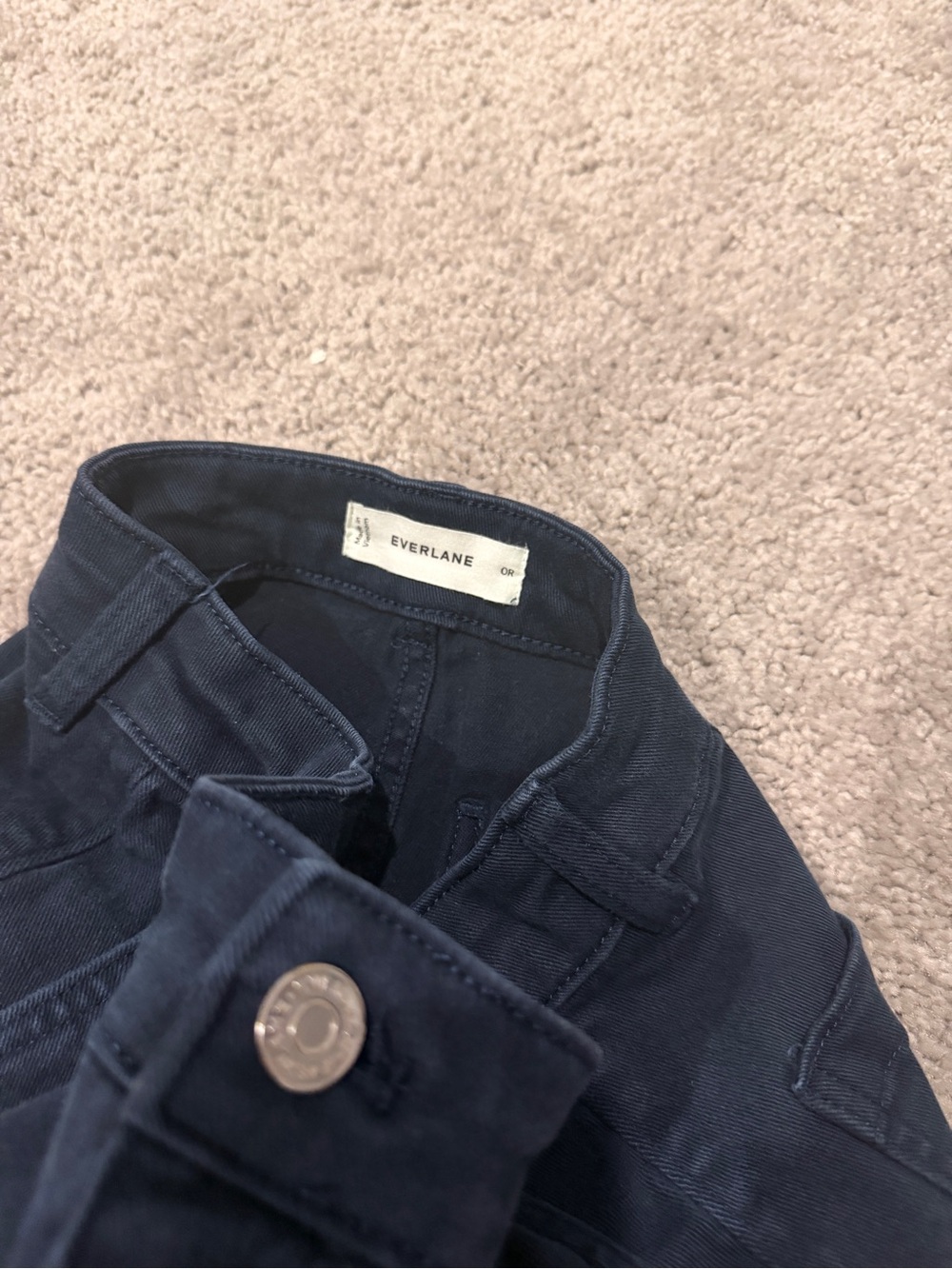 Everlane The Utility Straight Leg Pant, Size 0P - Picture 4 of 5